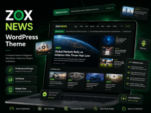 Zox News WordPress Theme – Professional News & Magazine Them