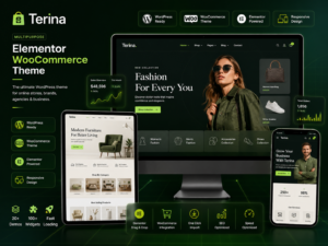 Terina – Multipurpose Elementor WooCommerce WordPress Theme