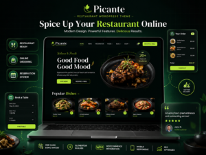 Picante – Restaurant & Food WordPress Theme (Menu, Reservations & Online Ordering Ready)