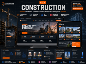 Construction WordPress Theme 5.0.5