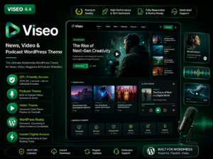 Viseo Theme – News, Video, & Podcast Theme 4.4