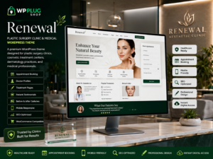 Renewal – Plastic Surgery Clinic & Medical WordPress Theme