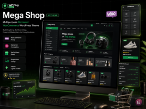 Mega Shop WP Theme – Multipurpose Elementor WooCommerce WordPress Theme