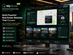MyHome – Real Estate & Property Listing WordPress Theme