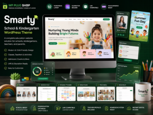Smarty – School Kindergarten WordPress Theme