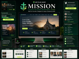 Mission – Church Religion WordPress Theme