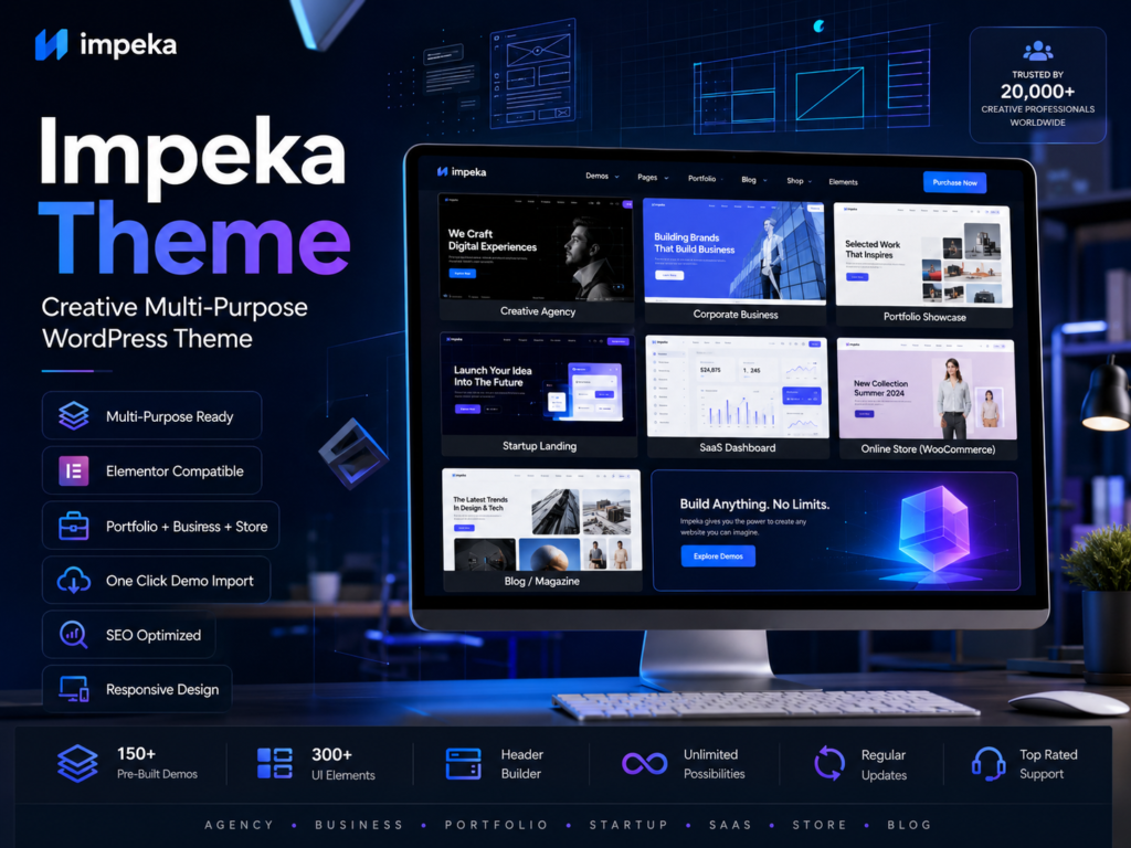 Impeka Theme – Creative Multi-Purpose WordPress Theme