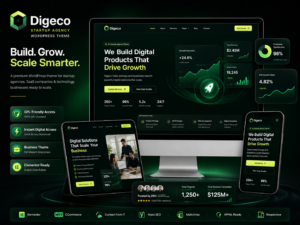 Digeco – Startup Agency WordPress Theme