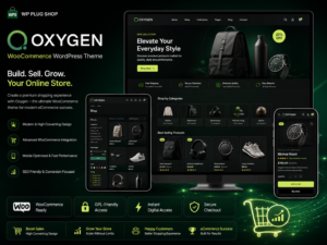 Oxygen – WooCommerce WordPress Theme
