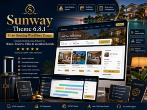 Sunway Theme 6.8.1 – Hotel Booking WordPress Theme