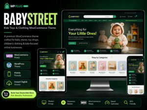 BabyStreet – WooCommerce Theme for Kids Toys and Clothes Shops
