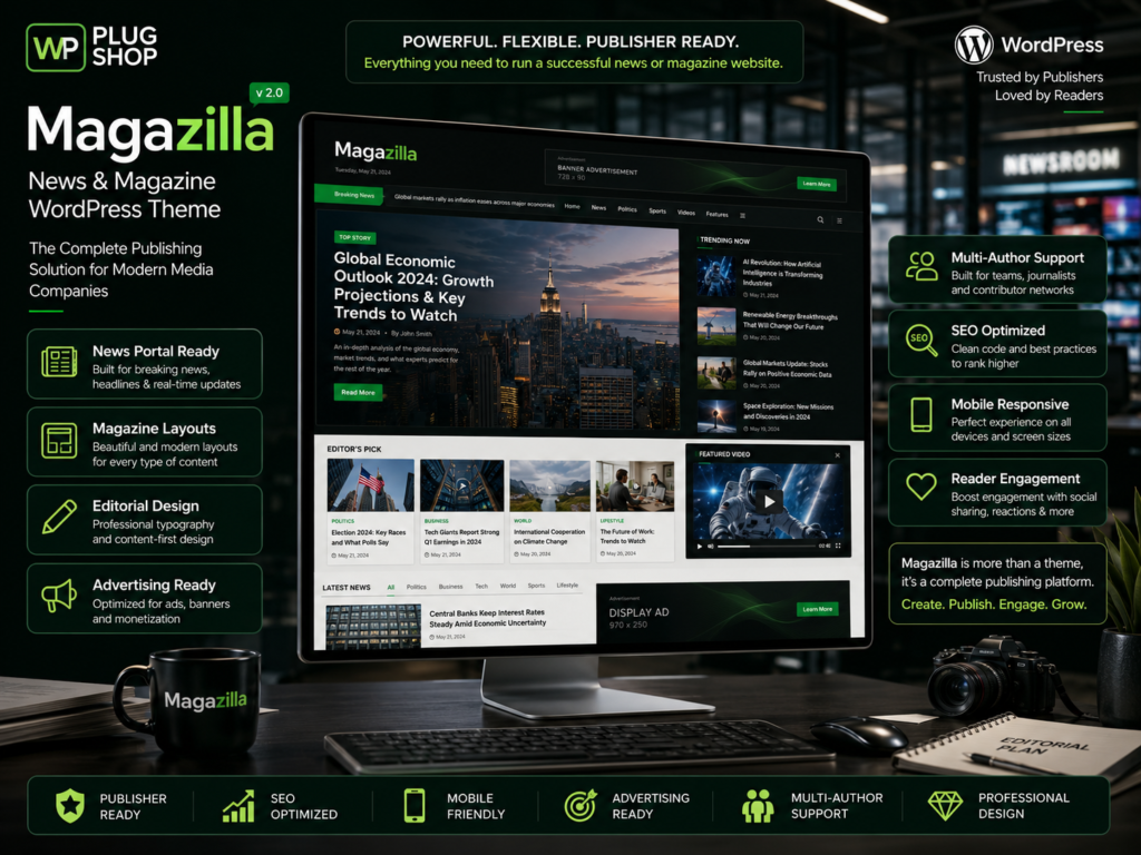Magazilla – News & Magazine WordPress Theme