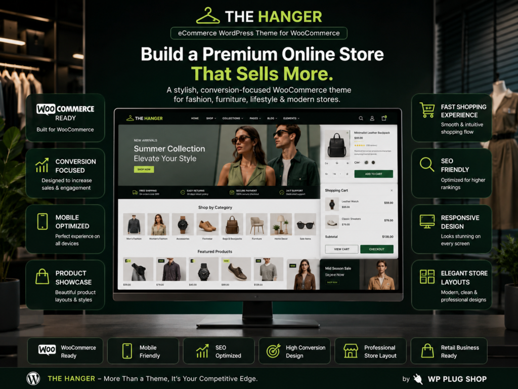 The Hanger – eCommerce WordPress Theme for WooCommerce