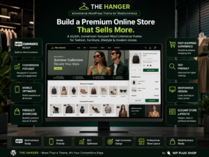 The Hanger – eCommerce WordPress Theme for WooCommerce