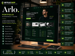 Arlo – Portfolio WordPress Theme