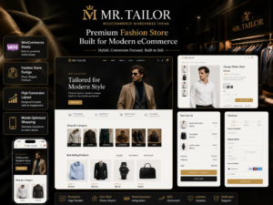 Mr. Tailor – WooCommerce WordPress Theme for Fashion & Online Stores