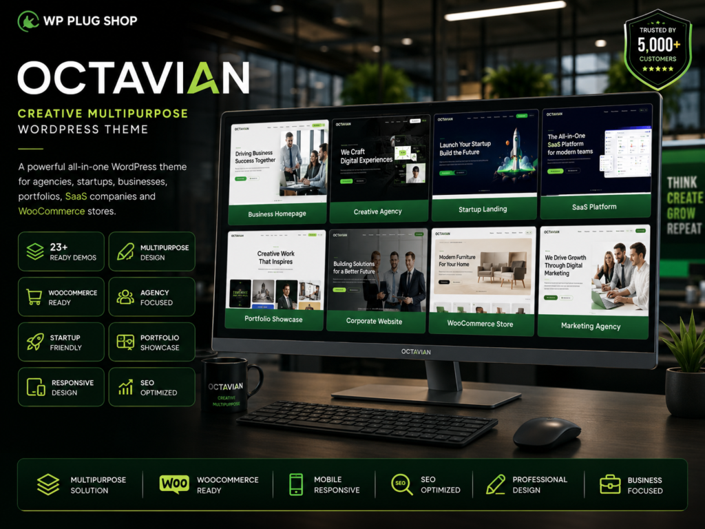 Octavian – Creative Multipurpose WordPress Theme