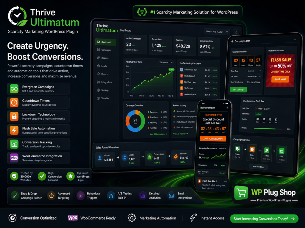 Thrive Ultimatum – Scarcity Marketing WordPress Plugin