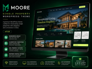 Moore Theme – Single Property WordPress Theme v1.1.6