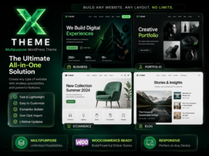X Theme Multipurpose WordPress Theme for Business, WooCommerce & Websites