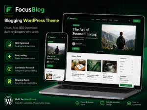 Thrive Themes FocusBlog – Conversion Focused Blogging WordPress Theme