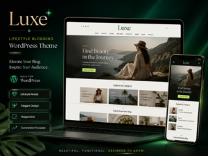 Thrive Themes Luxe – Lifestyle Blogging & Personal Brand WordPress Theme