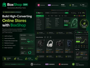 BoxShop Responsive WooCommerce WordPress Theme 2.4.9 – Multi-Purpose eCommerce Store Builder