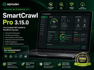 WPMU DEV SmartCrawl Pro 3.15.0 – Complete WordPress SEO Plugin