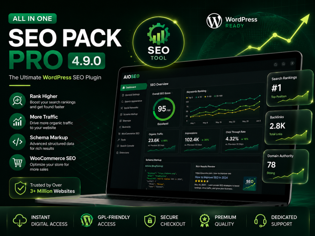 All In One SEO Pack Pro 4.9.0 – Advanced WordPress SEO Plugin