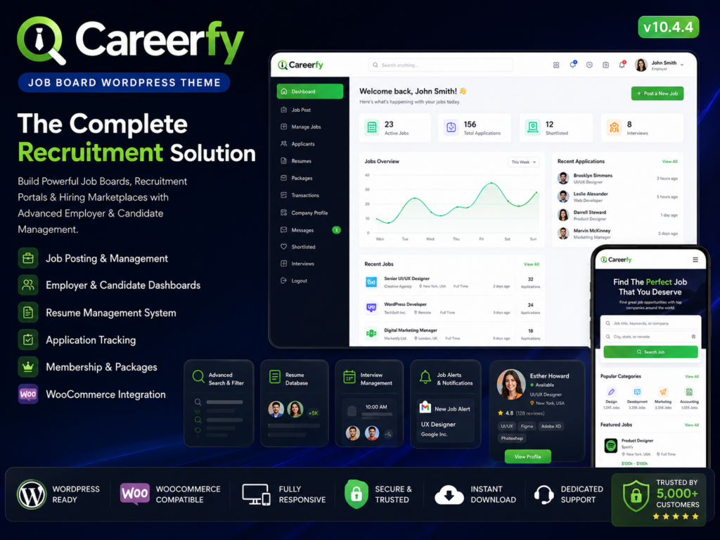 Careerfy Theme – Job Board WordPress Theme 10.4.4