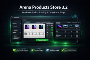 Arena Products Store 3.2 – WordPress Product Catalog & Comparison Plugin