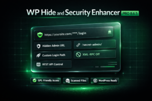 WP Hide and Security Enhancer PRO 8.6.5 – Advanced WordPress Security Plugin