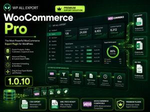 WP All Export WooCommerce Pro 1.0.10 – WooCommerce CSV, Excel & XML Export Plugin