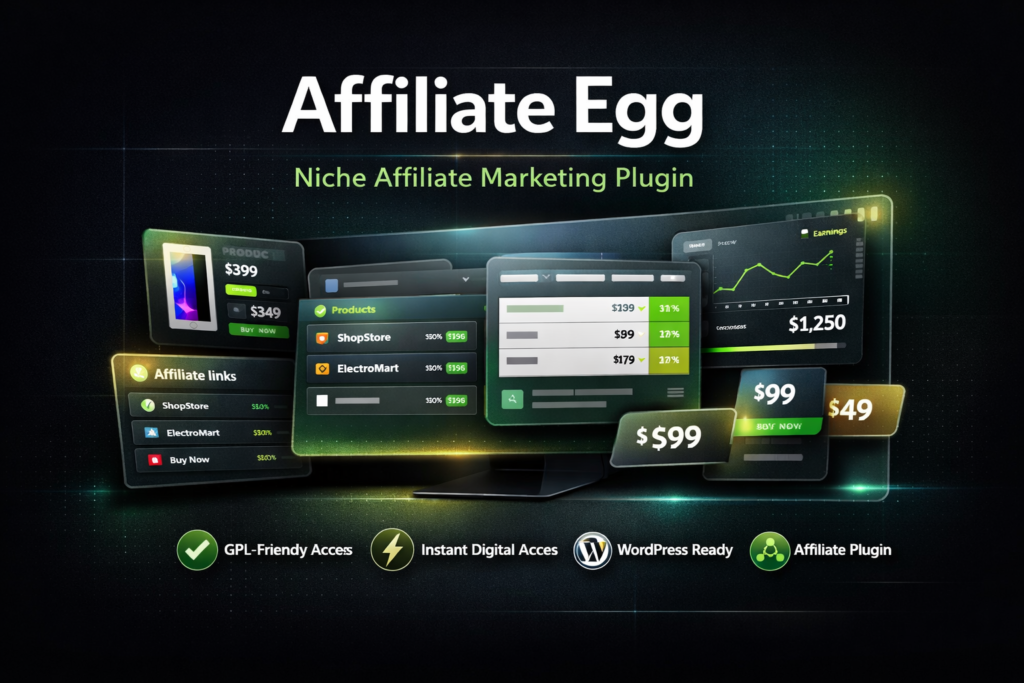 Affiliate Egg – Niche Affiliate Marketing WordPress Plugin 10.11.2