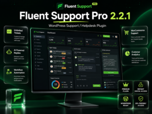 Fluent Support Pro – WordPress Support/Helpdesk Plugin 2.2.1