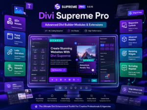 Divi Supreme Pro 5.0.15 – Advanced Divi Builder Modules & Extensions Plugin