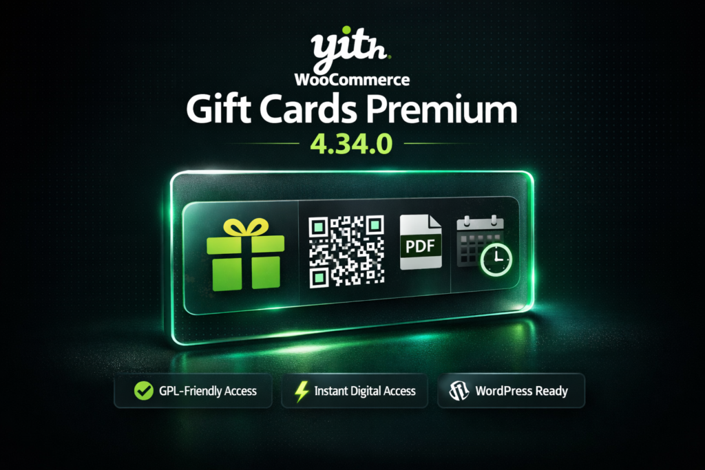 YITH WooCommerce Gift Cards Premium 4.34.0 – Advanced Gift Card Plugin for WooCommerce