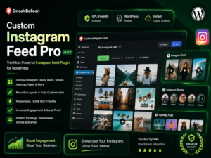 Custom Instagram Feed Pro By Smash Balloon 6.11.2 – Instagram Feed Plugin for WordPress