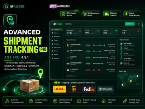 Advanced Shipment Tracking Pro (AST PRO) 4.9.1 – WooCommerce Shipment Tracking Plugin