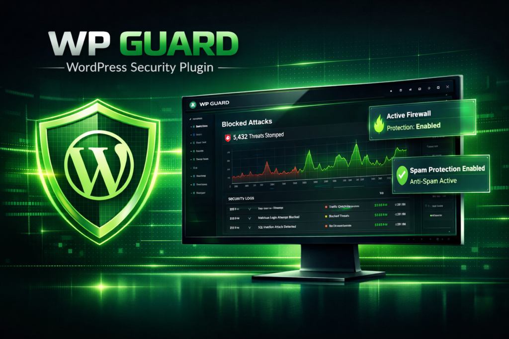 WP Guard – WordPress Security Plugin with Firewall, Malware Protection & Anti-Spam Shield