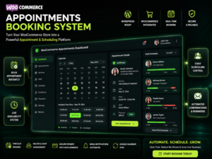 WooCommerce Appointments Plugin – Booking & Scheduling System for WordPress Services