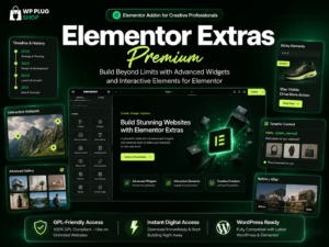 Elementor Extras Premium 2.2.52 – Advanced Widgets & Creative Addons for Elementor