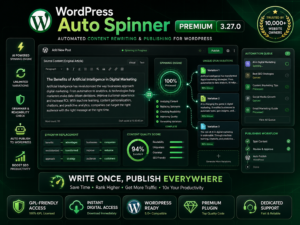 WordPress Auto Spinner Premium 3.27.0 – Automatic Content Rewriting & Automation Plugin