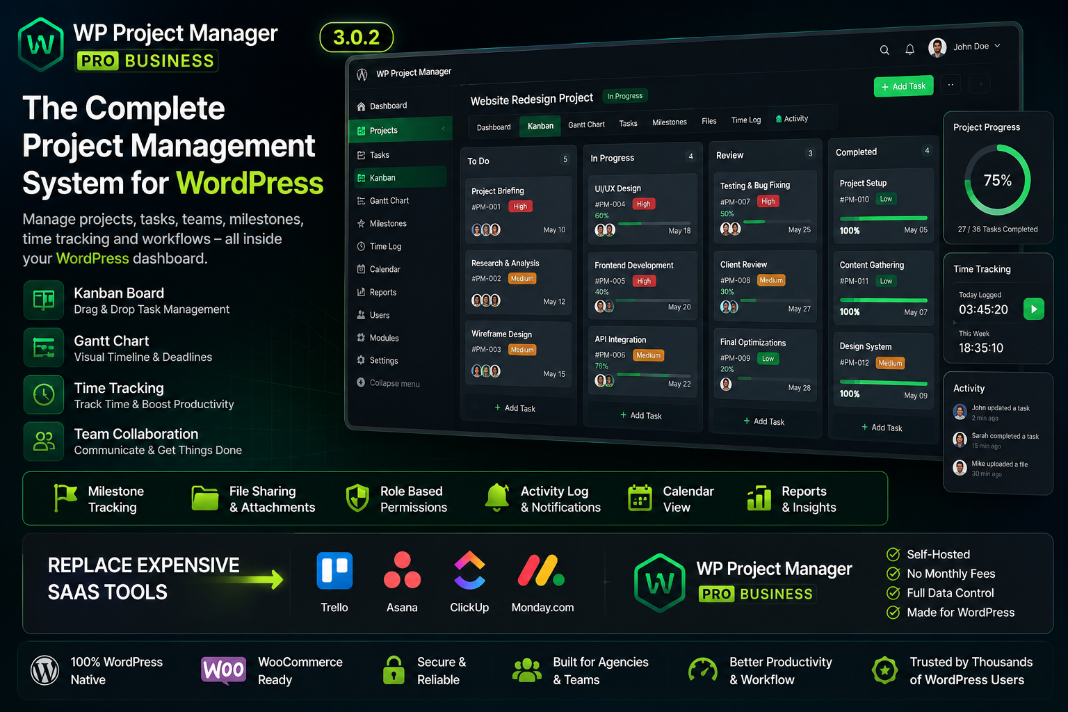 ChatGPT Image Jun 23, 2026, 11_45_00 PM WP Project Manager Pro Business 3.0.2 | WordPress Project Management, Kanban & Team Collaboration Plugin