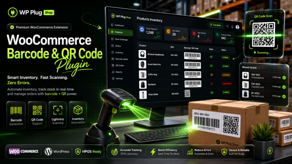YITH WooCommerce Barcodes & QR Codes Premium – Inventory & Order Automation Plugin