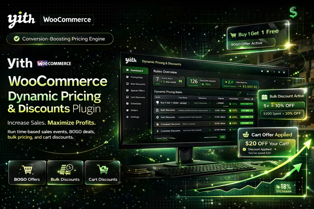 YITH WooCommerce Dynamic Pricing & Discounts Plugin – Smart Pricing Rules & Conversion Booster
