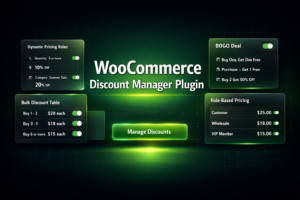WooCommerce Discount Manager Plugin – Dynamic Pricing, Bulk & Role-Based Discounts