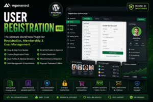 WPEverest User Registration Pro – Advanced WordPress Registration & Membership Plugin