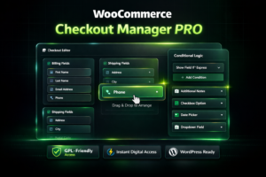 WooCommerce Checkout Manager PRO by QuadLayers – Custom Checkout Fields & Checkout Optimization