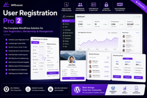 WPEverest User Registration Pro 2 – Advanced WordPress Membership & User Registration Plugin